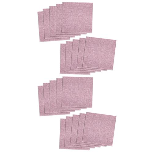 KX-65-MPI SANKO サンコー おくだけ吸着 撥水タイルマット メランジピンク(同色20枚入) 30×30cm（厚み4mm） | THANKO | 01