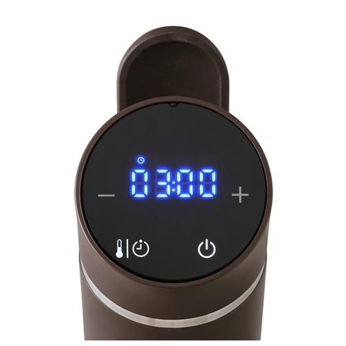 IRIS OHYAMA 低温調理器 LTC-02-T ココアブラウン 低温調理器 スリム 防水仕様 LTC-02-T カカオブラウン H518855