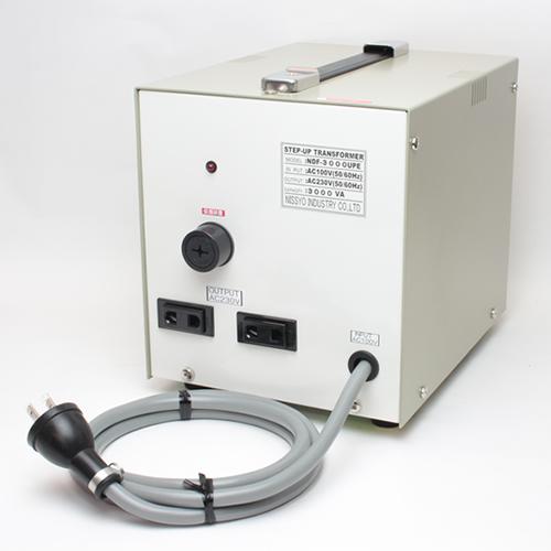 NDF-3000UPE 日章工業 国内用 アップトランス(昇圧専用変圧器 NDF-3000UPE 日章工業 国内用 アップトランス(昇圧専用変圧器