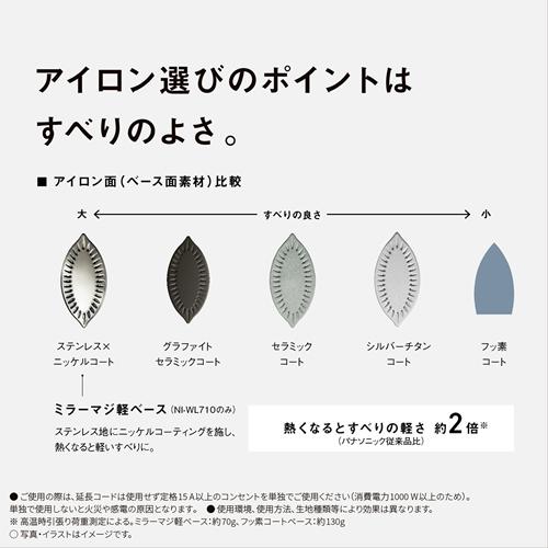Panasonic（パナソニック） 【今なら5年延長保証加入が無料】NI-WL710