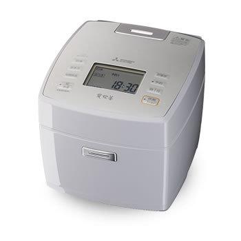 三菱電機・IHジャー炊飯器（NJ-VEC10-H） 炭炊釜 NJ-VEC10-H 三菱 5.5合炊き IHジャー炊飯器 備長炭 淡雲
