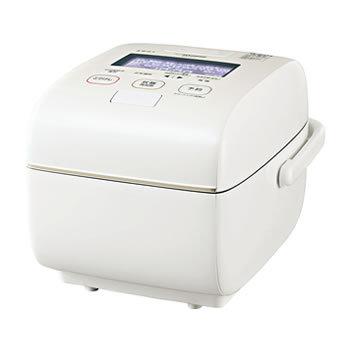 炎舞炊き NW-LB10-WZ 象印 5.5合 圧力IH炊飯ジャー 絹白 : 家電の