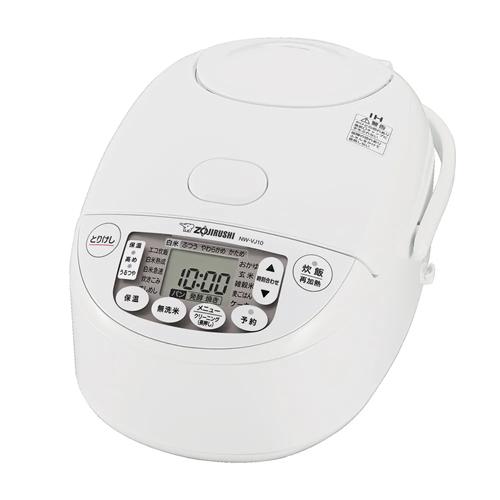 【新品・未使用】象印　IH炊飯ジャー NW-VJ10 WA（ホワイト） 極め炊き NW-VJ10-WA 象印 IH炊飯ジャー 5.5合炊き ホワイト IH