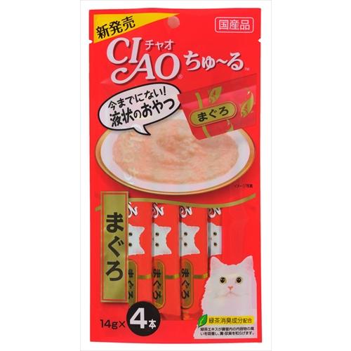 ちゃべさん専用 いなばペットフード P-4901133716577 CIAO ちゅ〜る まぐろ 14g