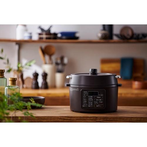 アイリスオーヤマ 電気圧力鍋 3L カカオブラウン PC-MA3 2022年製 IRIS OHYAMA PC-MA3-T アイリスオーヤマ 3L 電気圧力鍋 カカオ