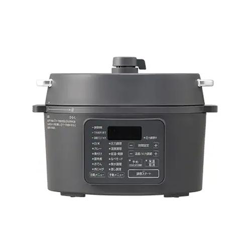 IRIS OHYAMA PC-MB3-H アイリスオーヤマ 3L 電気圧力鍋 グレー