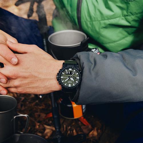 PRO TREK PRW-61Y-3JF カシオ CASIO アナログデジタル腕時計 電波時計