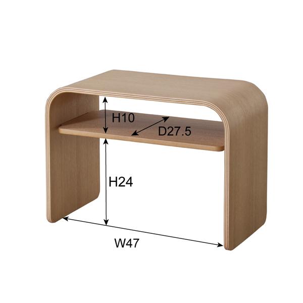 PT-615OAK 東谷 2way サイドテーブル オーク シンプル 天然木 【公式通販】
