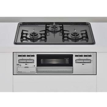 リンナイ（Rinnai） RB32AM5H2SVW-LP 幅60cm 3口 ビルトインガスコンロ 