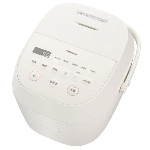 TOSHIBA（東芝） RC-10AMX-W マイコンジャー炊飯器 5.5合炊き ミルキー