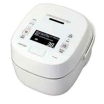 東芝 RC-10VXT(W) 圧力IH炊飯器 (5.5合)炎匠炊き TOSHIBA（東芝） RC-10VXT-W 5.5合炊き 真空圧力IH炊飯器 炎匠炊き
