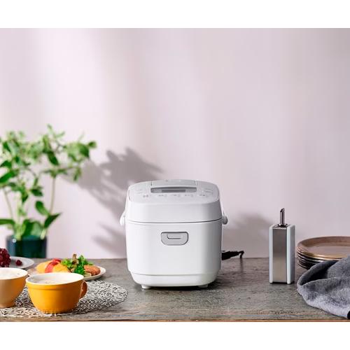 銘柄炊き RC-MEA30-W アイリスオーヤマ ジャー炊飯器 マイコン式 3合