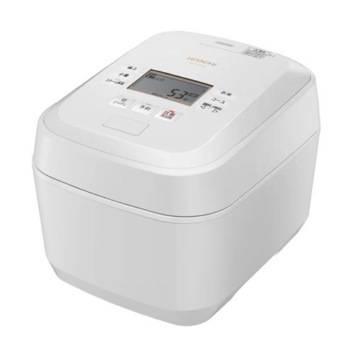 GW最終セール☆HITACHI 圧力&スチーム　5.5合　　RZ-V100GM ふっくら御膳 RZ-V100GM-W 日立 5.5合 圧力スチームIHジャー炊飯器