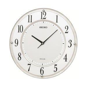 SEIKO（セイコー） SF506W ソーラー電波掛け時計 ソーラープラス 