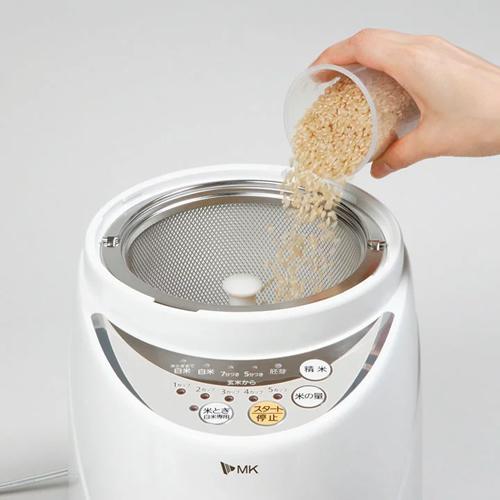 エムケー精工 SM-500W MK精工 1〜5合 家庭用精米機 新鮮風味づき