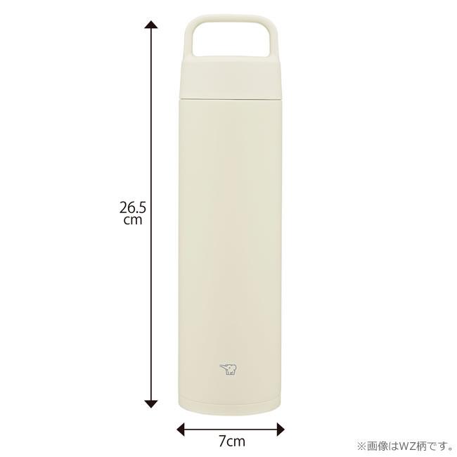SM-RS65-WZ 象印 0.65L ステンレスマグ エクリュ シームレスせん搭載 ハンドルつき 食洗器対応 | 象印 | 07