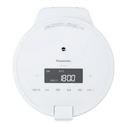 【新品未使用】Panasonic SR-CR10B-W 炊飯器 ホワイト Panasonic SR-CR10B-W パナソニック 圧力IHジャー炊飯器 5合炊き