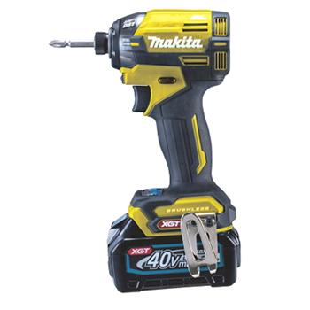 TD002GDXFY マキタ 40Vmax2.5Ah 充電式インパクトドライバ (イエロー  
