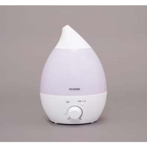 IRIS OHYAMA（アイリスオーヤマ） UHM-280S-W 超音波式加湿器 しずく型