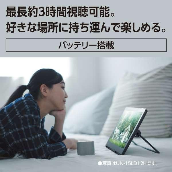 UN-10L12 パナソニック 10V型 ポータブルテレビ プライベート・ビエラ 防水モデル ブラックの画像