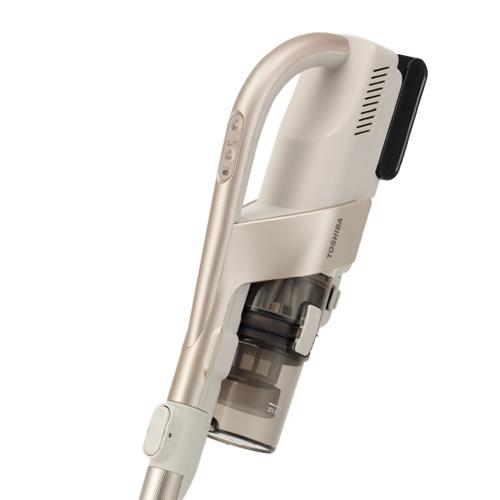 東芝◇サイクロン式クリーナー VC-CLX73(C) メタリックベージュ トルネオ VC-CLX73-C 東芝 サイクロン式スティッククリーナー 充電式