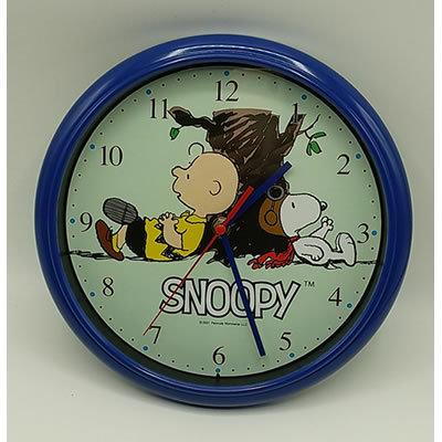 Wcsn Jcシュアーズ Snoopy スヌーピー アナログ掛時計 ブルー Wcsn 家電のsakura 通販 Yahoo ショッピング
