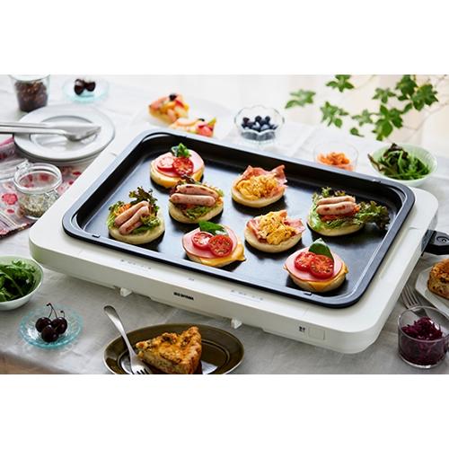 IRIS OHYAMA（アイリスオーヤマ） WHP-022-W 左右温調ホットプレート 2