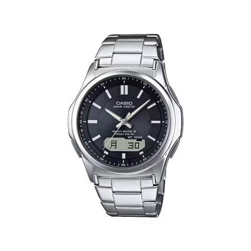 WVA-M630D-1AJF カシオ アナログ電波ソーラー腕時計 ウェーブセプター ソーラーコンビネーション | CASIO