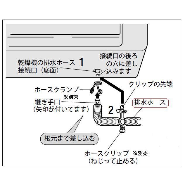 日立衣類乾燥機のホース(DE-N5S-064)｜kaden119-parts-store｜04