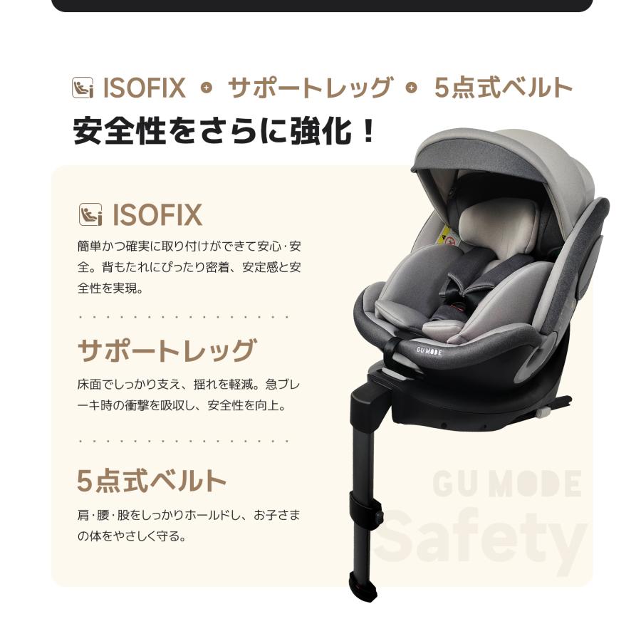 ＧＵ ＭＯＤＥ チャイルドシート 1歳頃~12歳(身長76-150cm) Amazon | GU MODE チャイルドシート ジュニアシート 1歳頃