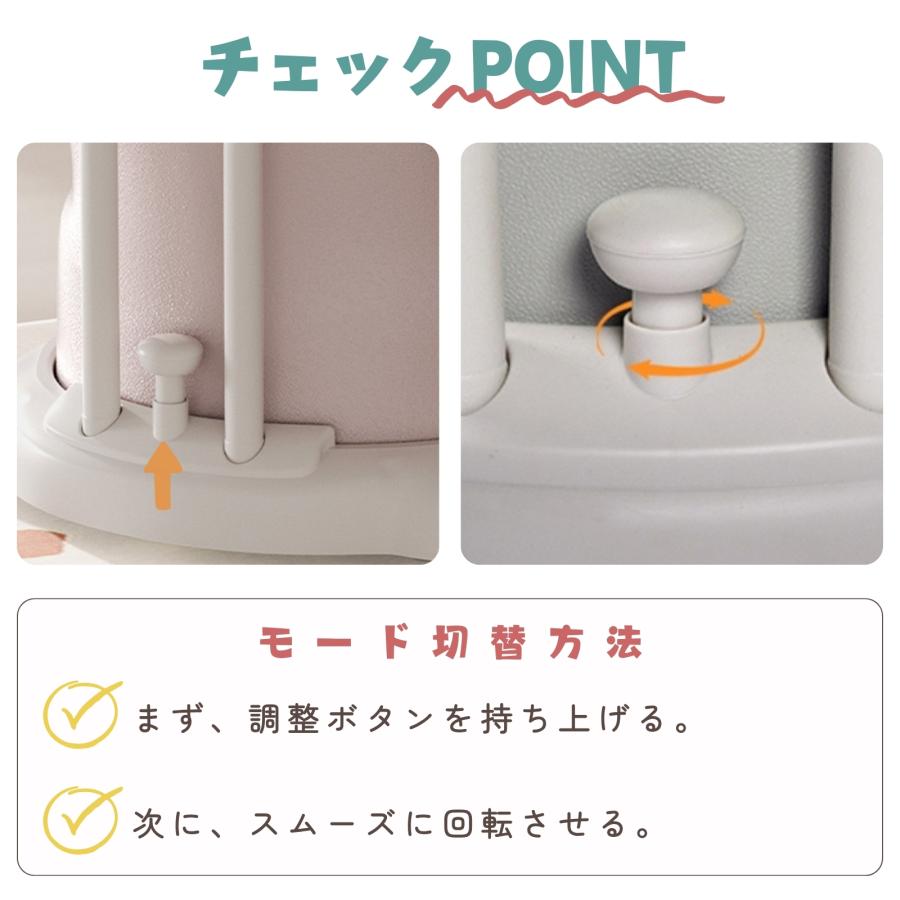 GU MODE ベビーチェア6way キャスター付き 手押し車 ブースターシート