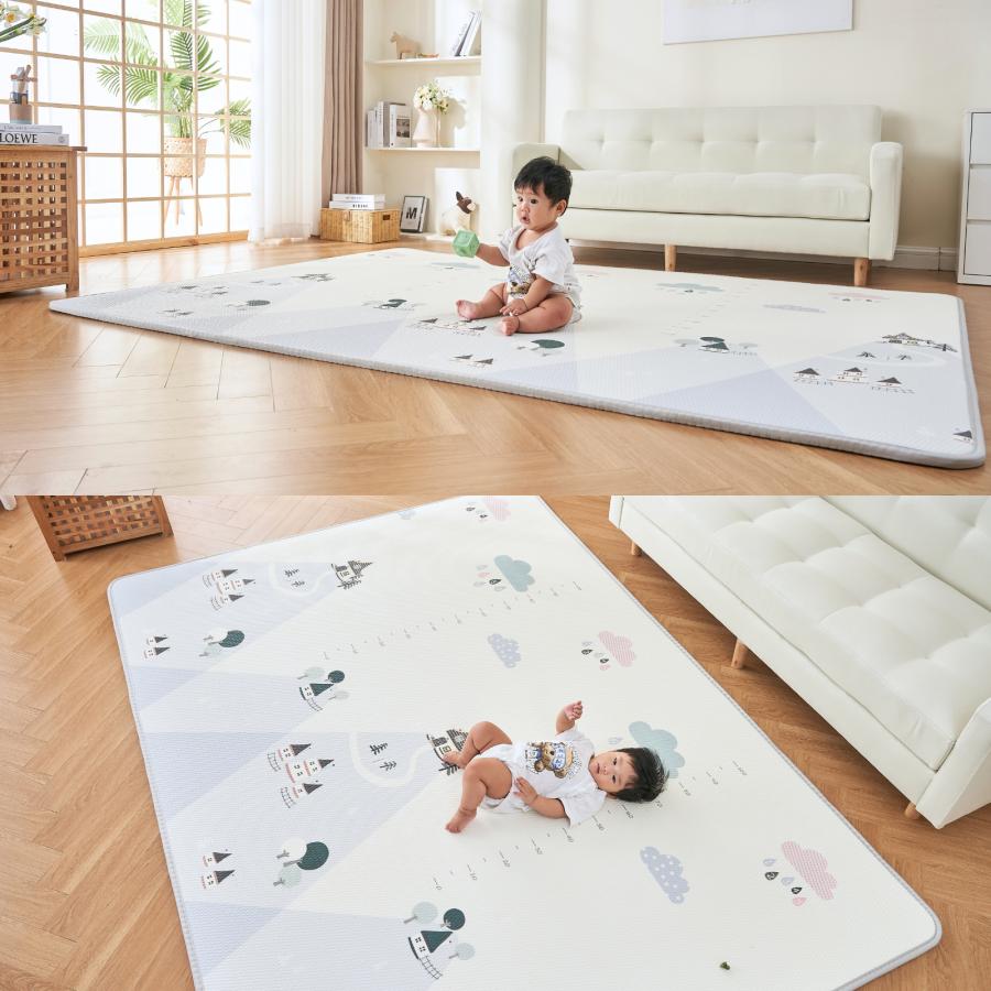 ベビーマット プレイマット 180×150cm 厚手 2cm やわらか ベビーマット プレイマット 180×150cm 厚手 2cm やわらか