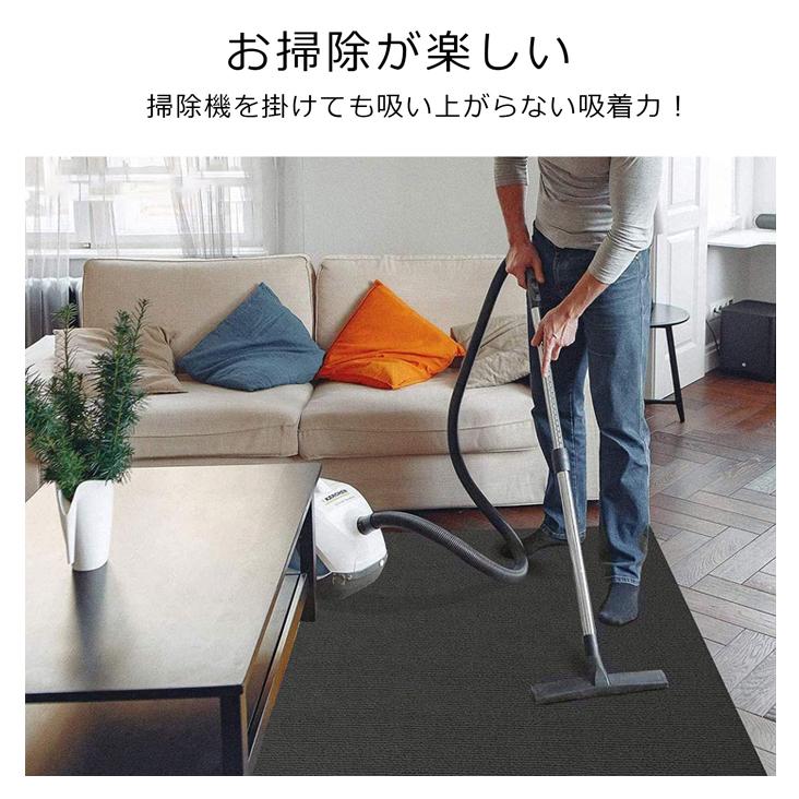 チェアマット 160×130cm  厚み4mm デスクマット テレワーク 在宅勤務 学習机 床 汚れ キズ防止 シンプル デスク足元マット おくだけ吸着｜kaden｜09