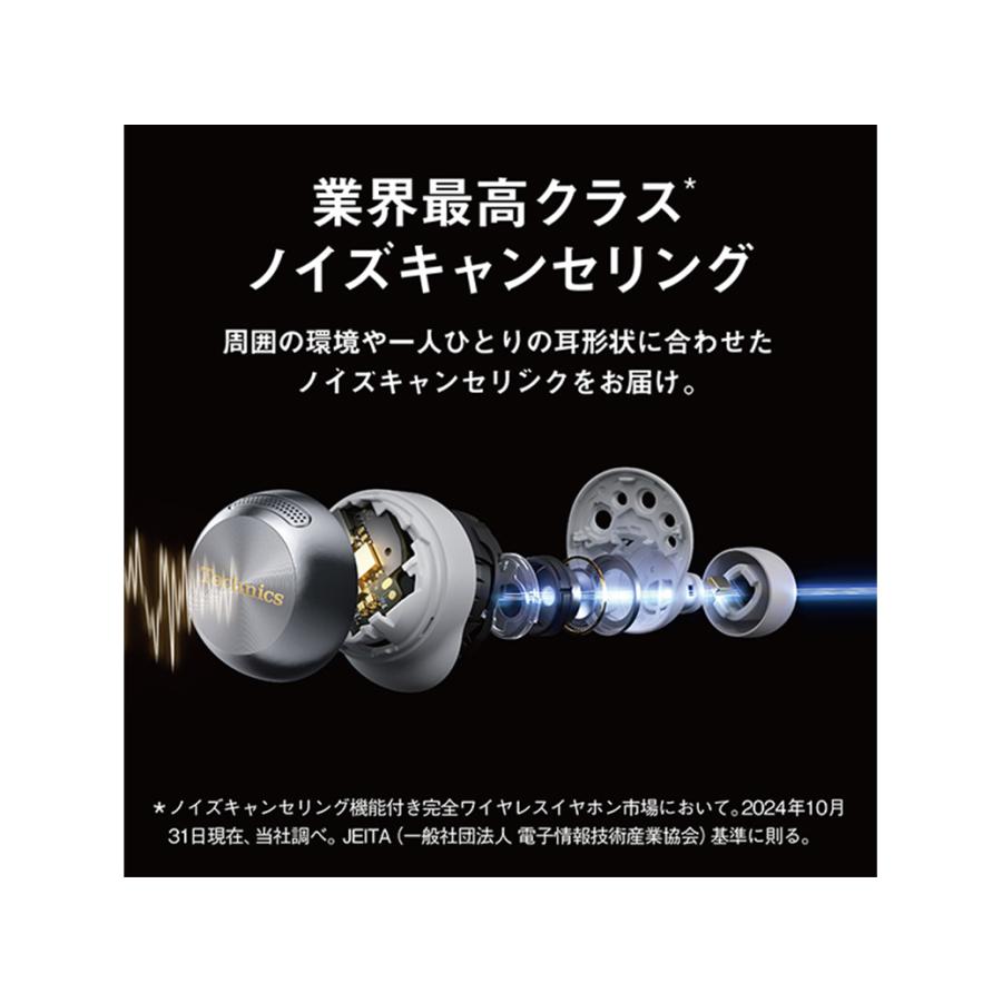 Technics Panasonic 完全ワイヤレスイヤホン EAH-AZ100-K Technics Panasonic 完全ワイヤレスイヤホン EAH-AZ100-K