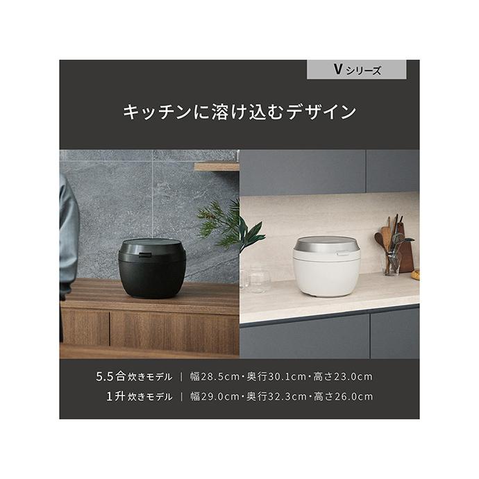 Panasonic SR-V18BB-K 炊飯器 Bistro一升炊き Bistro（Panasonic） パナソニック 炊飯器 1升炊き 圧力IH炊飯器