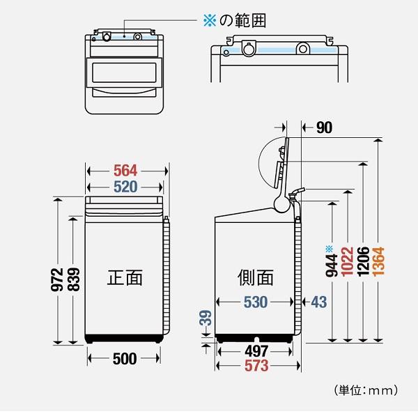 Panasonic（パナソニック） 全自動洗濯機 NA-FA7H5-C(ナチュラル