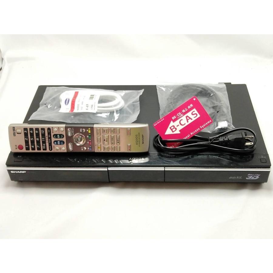 除菌済み 動作保証 シャープ AQUOS BD-HDW75 HDD ブルーレイレコーダー