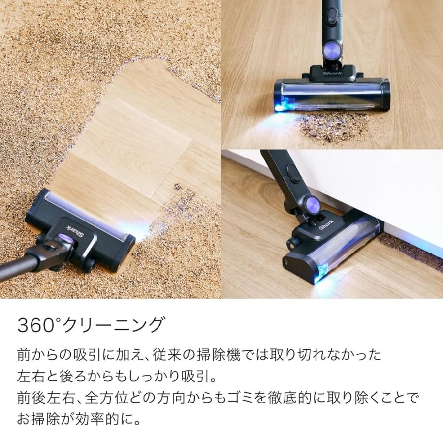 Shark シャーク 掃除機 スティック IW4271JBK PowerClean 360