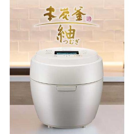 本炭釜 即納します 三菱電機 NJ-BW10G-W 白真珠 ジャー炊飯器 紬 5.5合 
