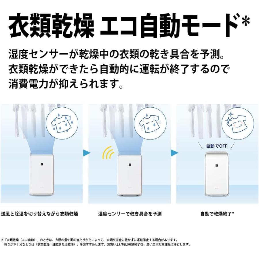 プラズマクラスター 即納します シャープ CV-SH150-W 衣類乾燥除湿機