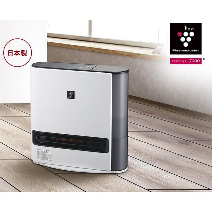 新品 シャープ 加湿セラミックファンヒーター HX-SK12-W プレミアム  