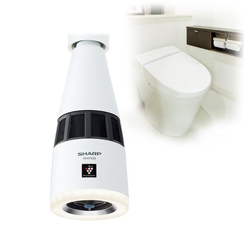 SHARP 新品 シャープ IG-KTA20-W 天井設置型イオン発生機 トイレ SHARP 新品 シャープ IG-KTA20-W 天井設置型イオン発生機 トイレ