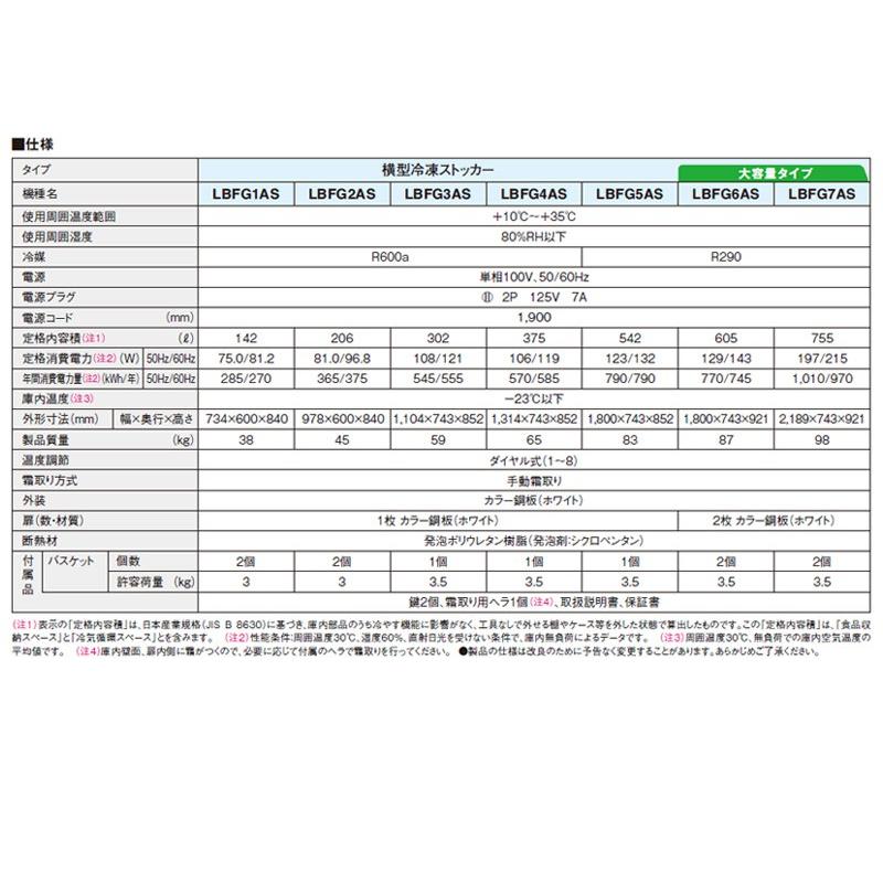 ダイキン 在庫限り 新品 業務用 冷凍ストッカー LBFG1AS 横型 ダイキン 在庫限り 新品 業務用 冷凍ストッカー LBFG1AS 横型