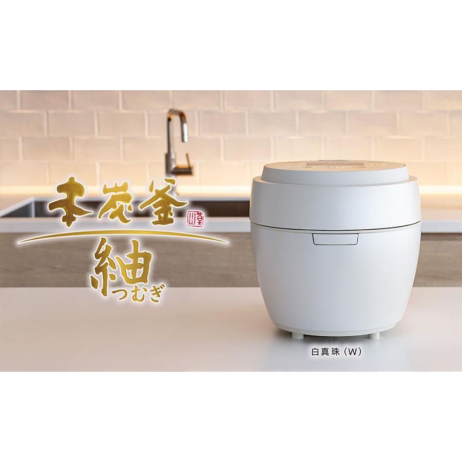 本炭釜 即納します 三菱電機 NJ-BW10G-W 白真珠 ジャー炊飯器 紬