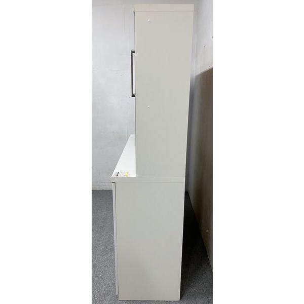 パモウナ キッチンボード 幅160 上下段ソフトクローズ ハイカウンター