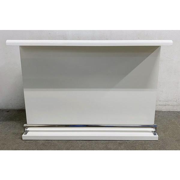 ニトリ バーカウンター パース2 幅120 シンプル モダン ステンレスバー