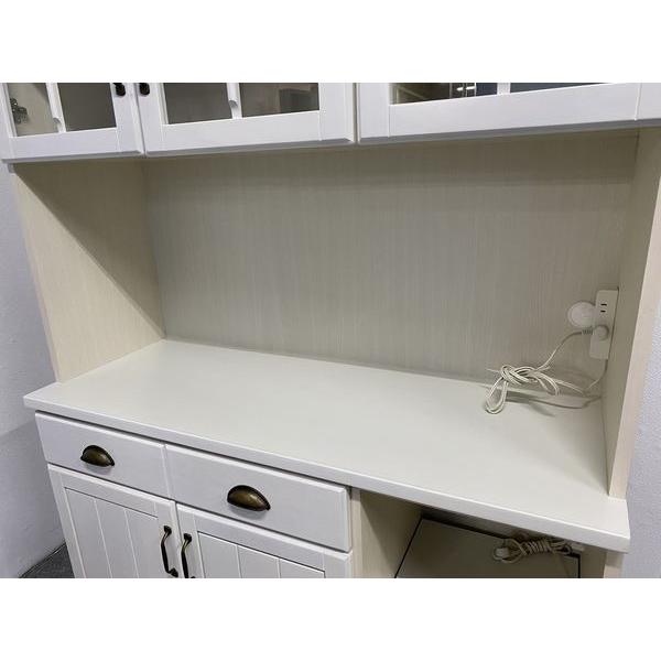 ニトリ キッチンボード ミランダ 幅120 ホワイトウォッシュ