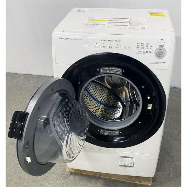 SHARP シャープ ドラム式電気洗濯乾燥機 洗濯7kg/乾燥3.5kg ES-S7E-WL