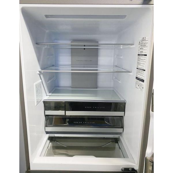 高年式!2025年製! ほぼ未使用 AQUA/アクア 4ドア 冷蔵冷凍庫 433L 右開き AQR-V43R(S) 大容量冷凍室 中古家電 店頭引取歓迎 uR9989 AQUA（アクア） 冷蔵庫 433L 4ドア 右開き ファミリー 2025年製 AQR