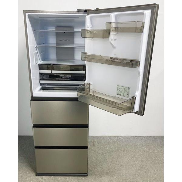 高年式 2025年製 AQUA/アクア 4ドア冷蔵冷凍庫 433L 右開き AQR-V43R(S